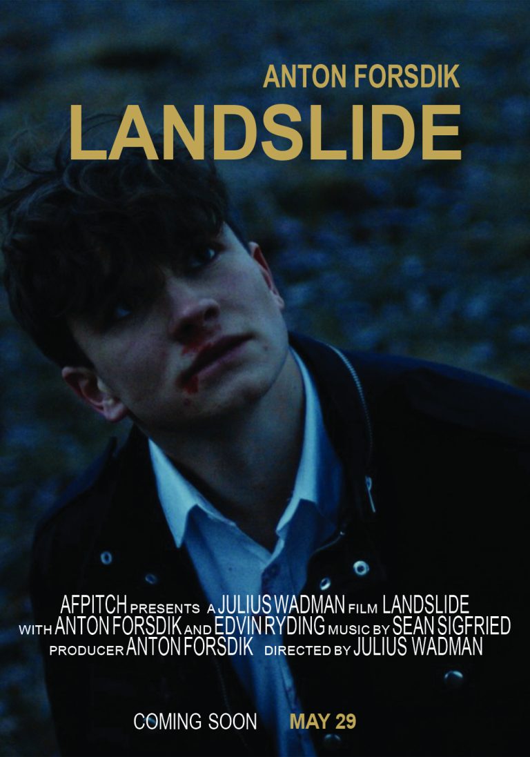 landslide movie poster,jordskred film poster,anton forsdik, edvin ryding