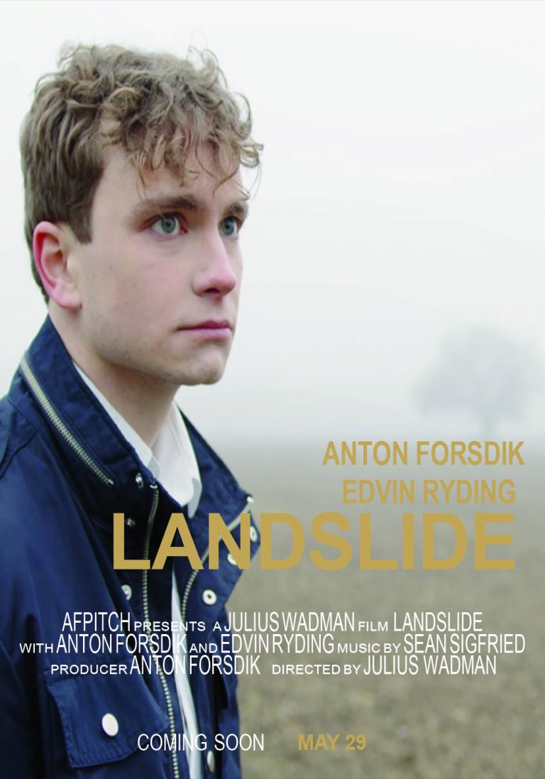 landslide movie poster,jordskred film poster,anton forsdik, edvin ryding